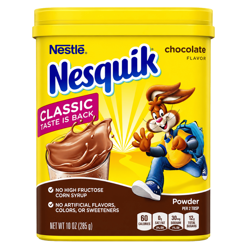 Nestle Nesquik Chocolate Powder 10 oz buy online USA - 1